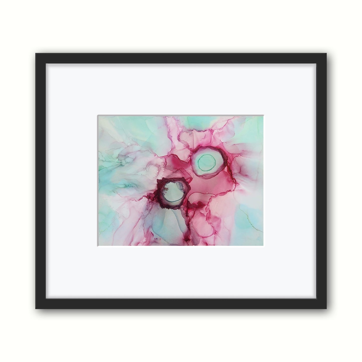 Abstract Orchids - 11" x 14"