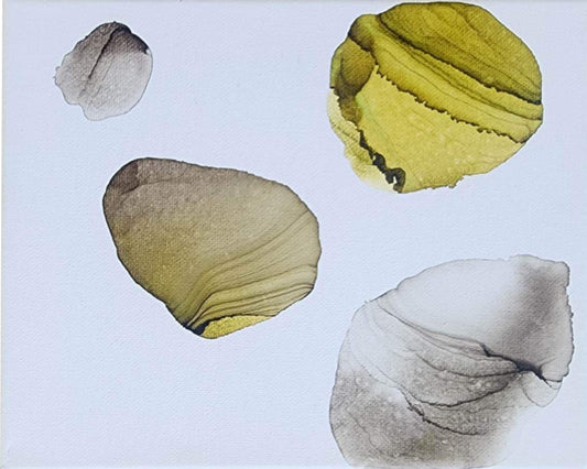 River Stone II - 10" x 8"
