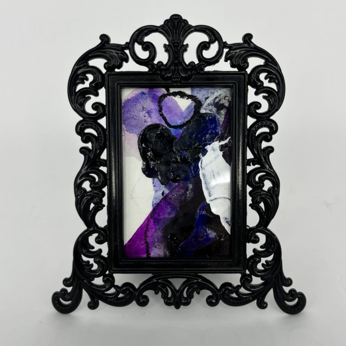 Purple Abstract I - 2" x 3"