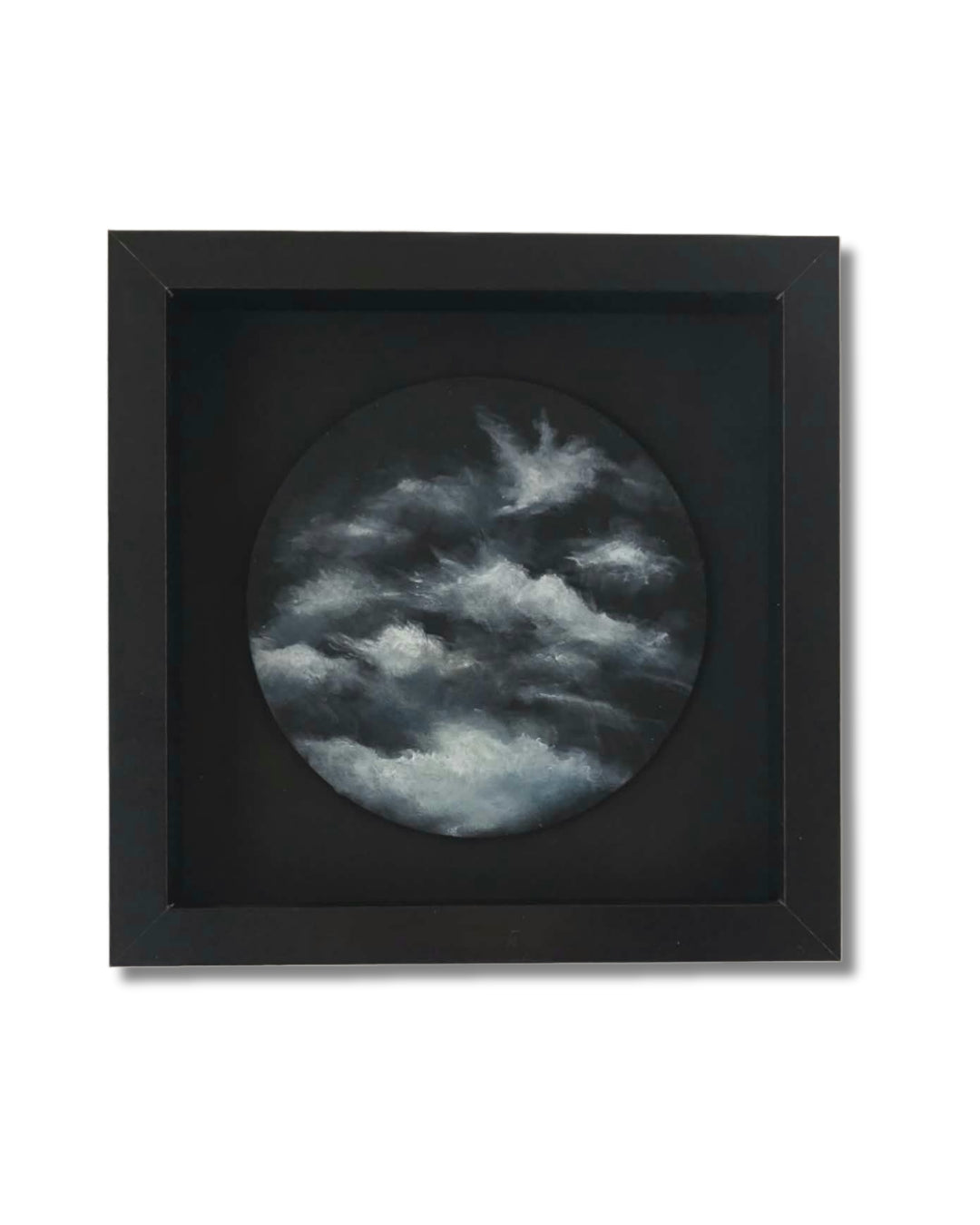 Weightless Dark
Framed Original Oil Cloud Painting (6 × 6)