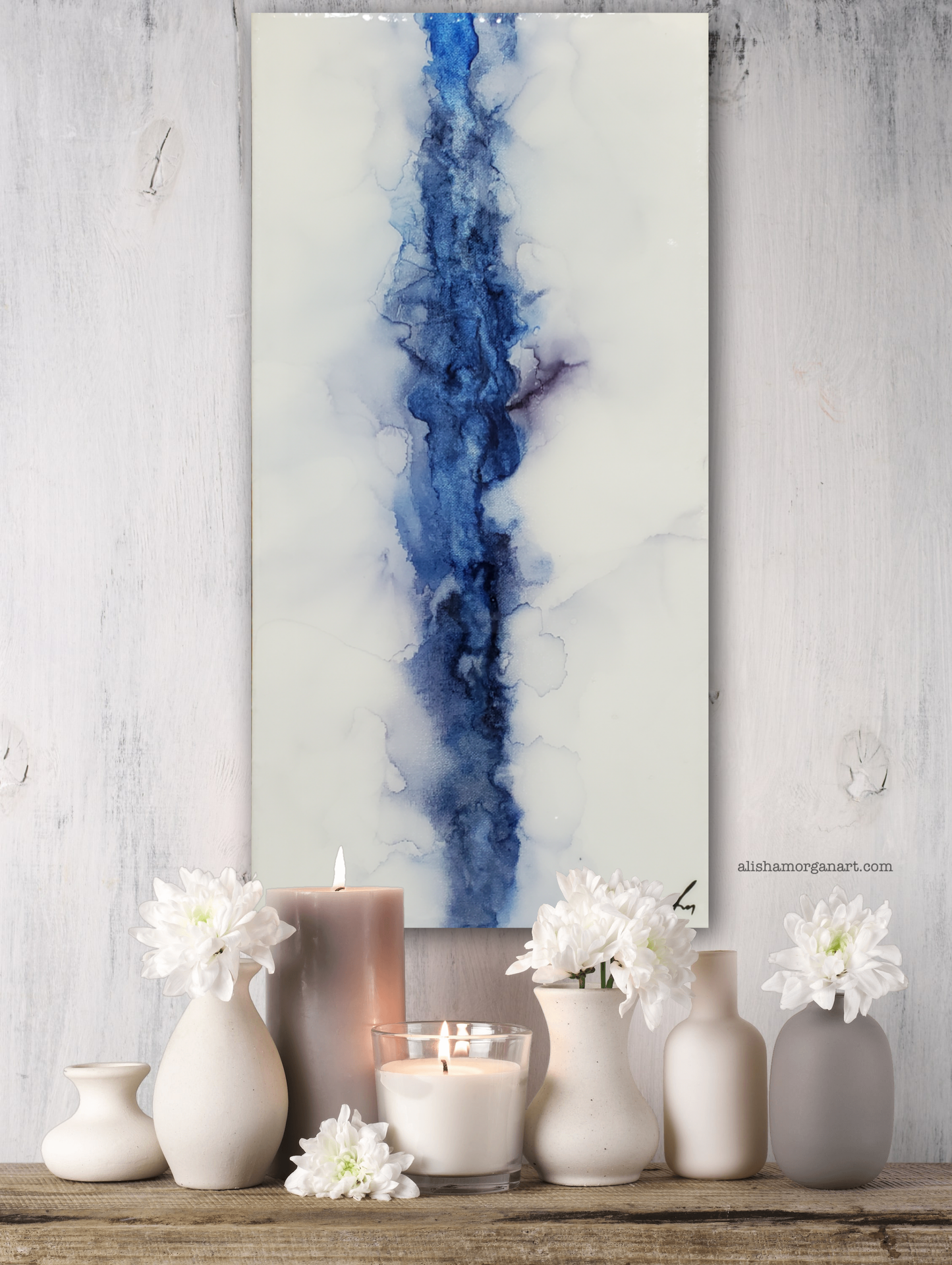 Liquid Diamond VI - 10" x 20"