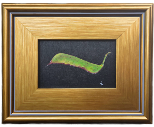 Desert Bird of Paradise Seed – Original Oil Painting