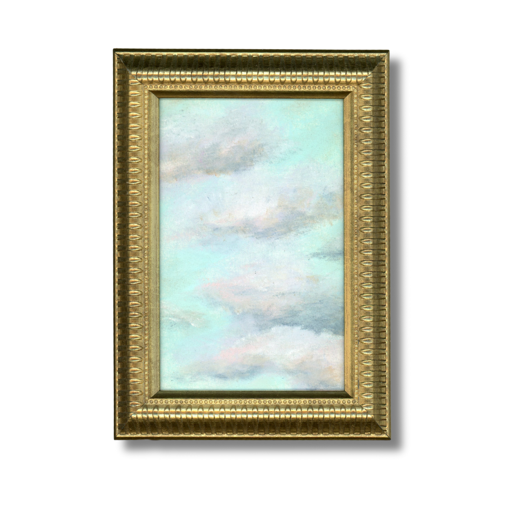 The Quiet Between Us – Original Oil Painting on Canvas Mounted on Wood