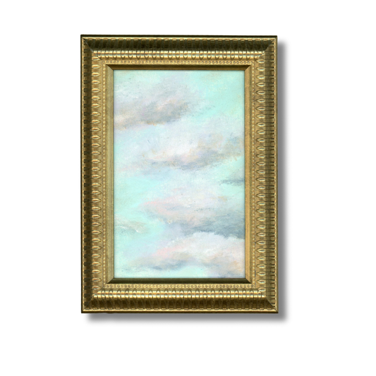 The Quiet Between Us – Original Oil Painting on Canvas Mounted on Wood