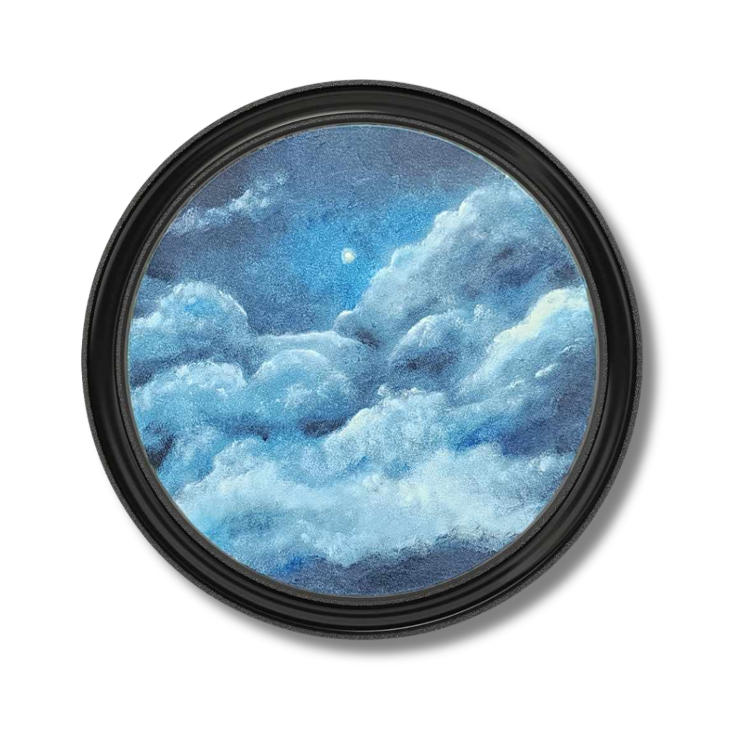 Window Seat – Original Acrylic Painting on Canvas