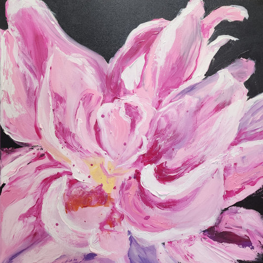 Lily Abstract - 20" x 20"