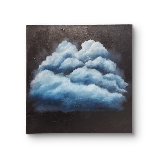 Midnight Cloud – 20x20 Original Oil Painting on Canvas